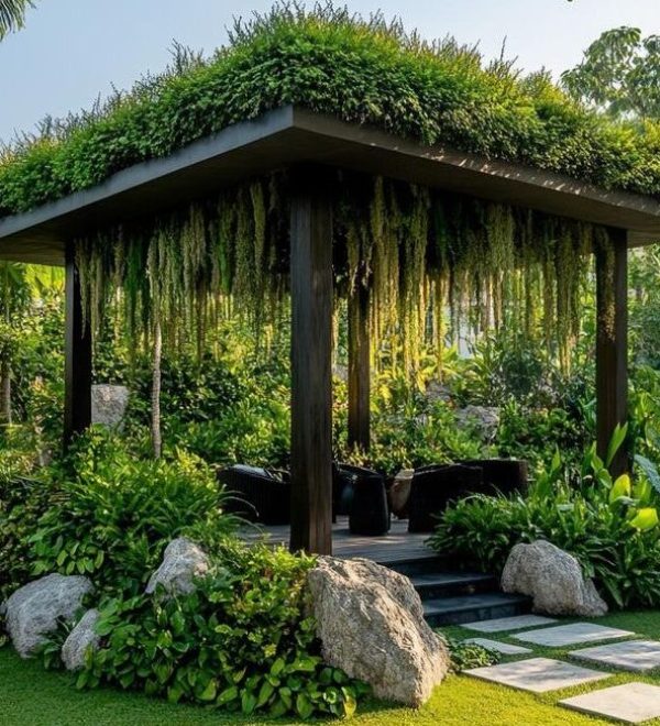 58 Stunning Tropical Landscape Ideas for a Lush Paradise Tropical landscape
