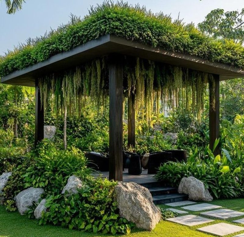 58 Stunning Tropical Landscape Ideas for a Lush Paradise Tropical landscape