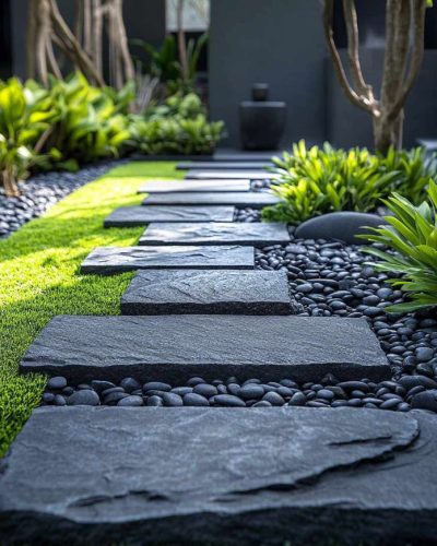 Creative landscape layout