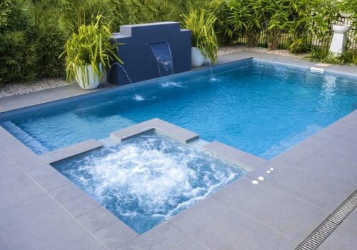 Modern swimming pool design
