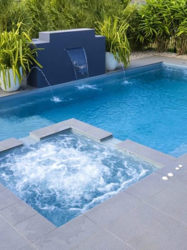 Modern swimming pool design